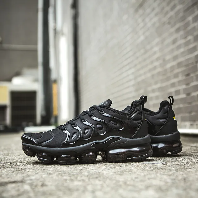 Nike Air VaporMax Plus Black Monochrome Lifestyle Sneakers 8