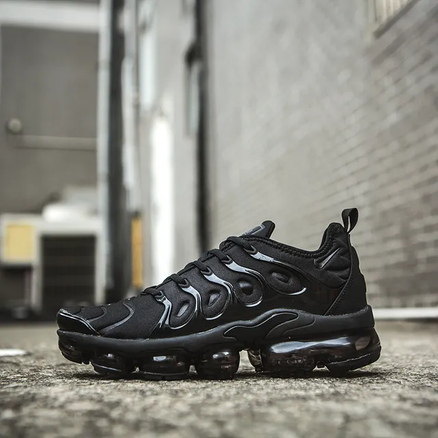 Nike Air VaporMax Plus Black Monochrome Lifestyle Sneakers 16