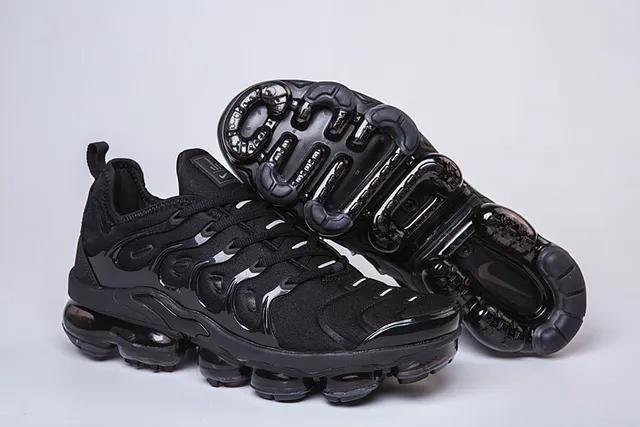 Nike Air VaporMax Plus Black Monochrome Lifestyle Sneakers 21