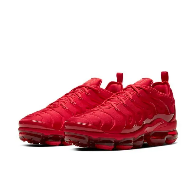 Nike Air VaporMax Plus Monocromatique Rouge Chaussures Lifestyle 3