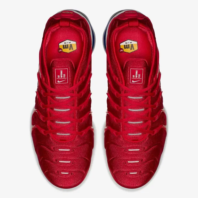 Nike Air VaporMax Plus Red Blue Lifestyle Sneakers 3