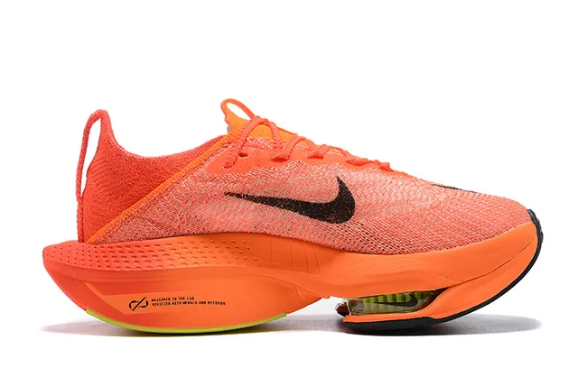 Nike Air Zoom Alphafly Orange Black Running Shoes 5
