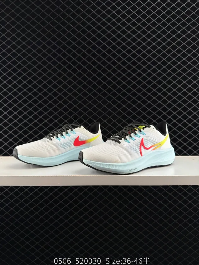 Nike Air Zoom Pegasus 39 Beige Gradiente Swoosh Zapatos de correr 4