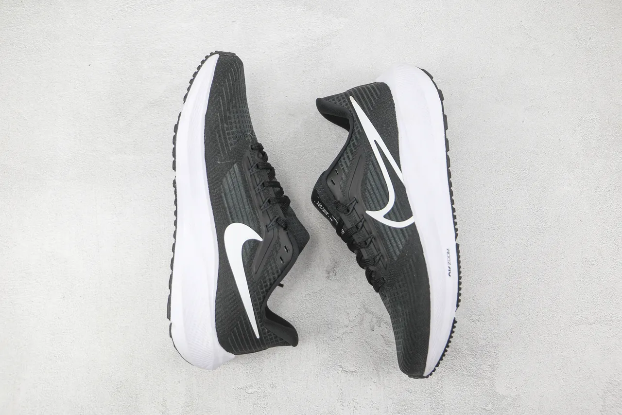 Nike Air Zoom Pegasus Black and White Running Shoes 2