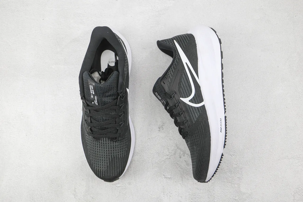 Nike Air Zoom Pegasus Black and White Running Shoes 3