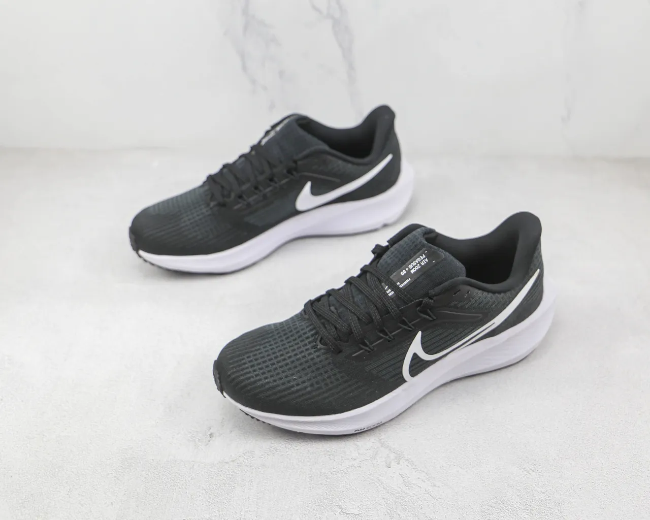Nike Air Zoom Pegasus Black and White Running Shoes 4
