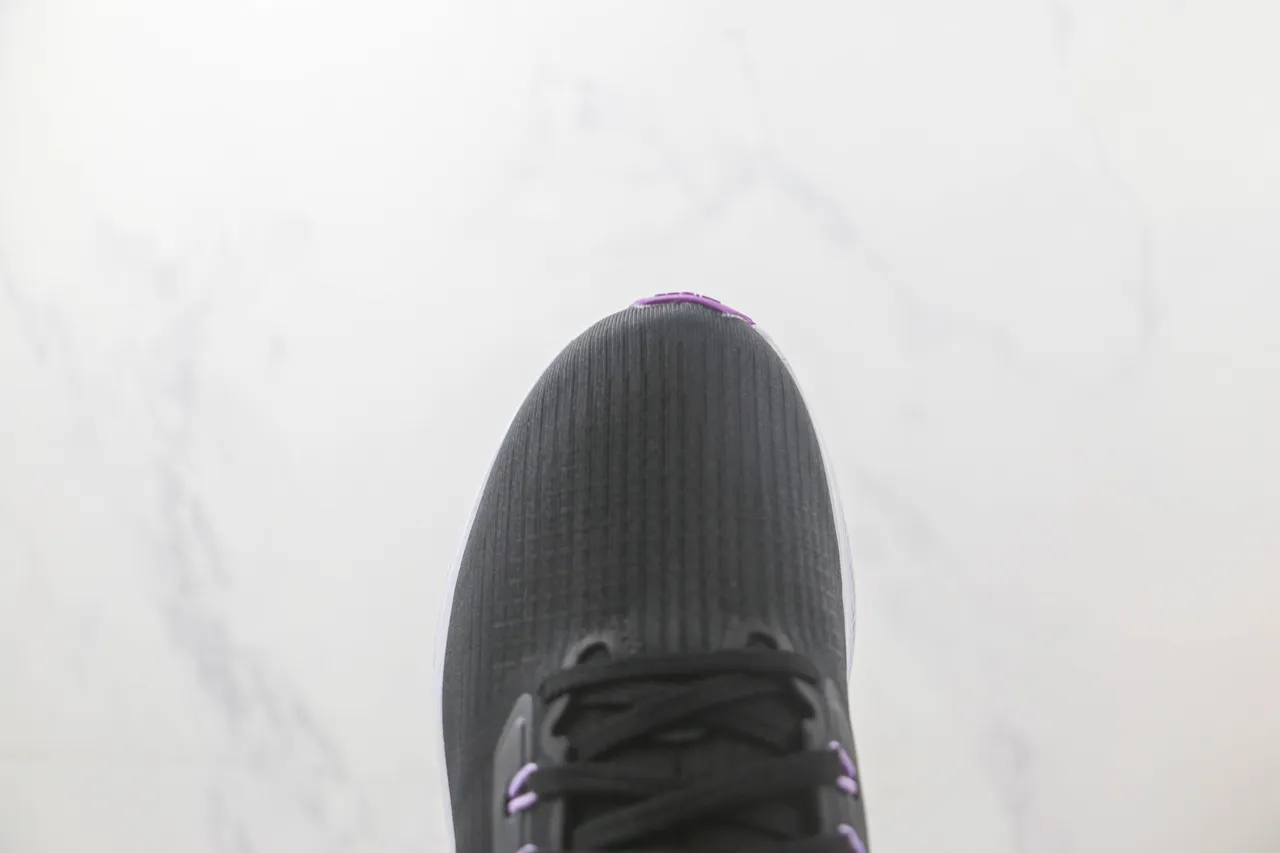 Nike Air Zoom Pegasus gris charbon blanc violet chaussures de course 6