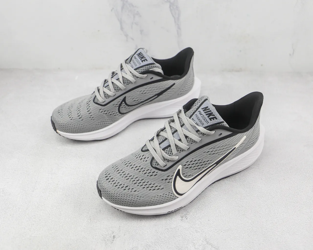 Nike Air Zoom Pegasus Gray Mesh Running Shoes 4