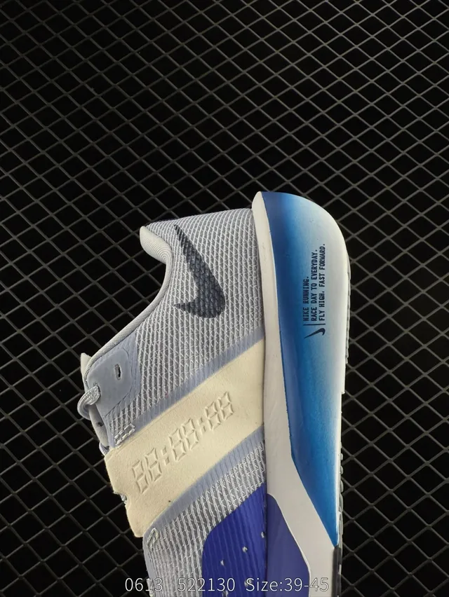 Nike Air Zoom Rival Fly 4 Gray Blue Knit Upper Gradient Swoosh Running Shoes 2