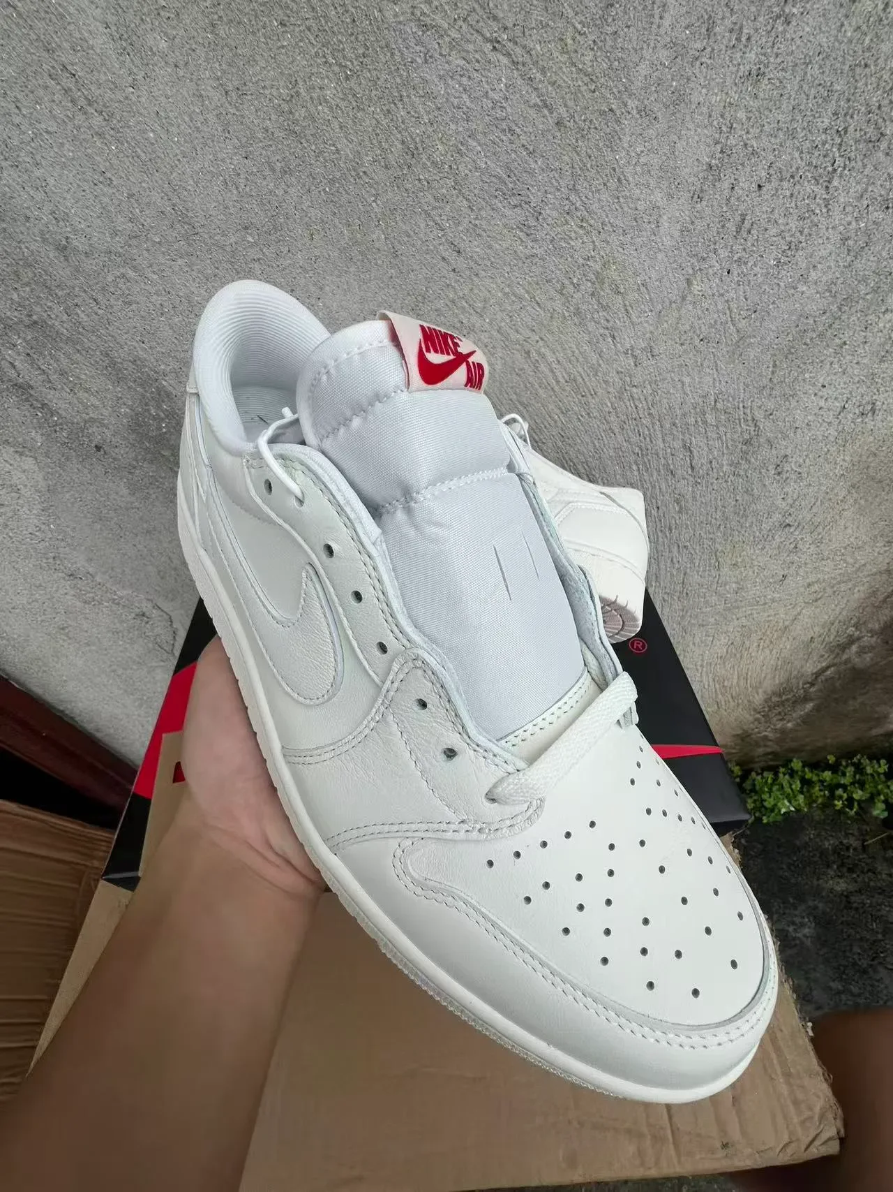Nike All-White Low-Top Lifestyle Sneakers 2