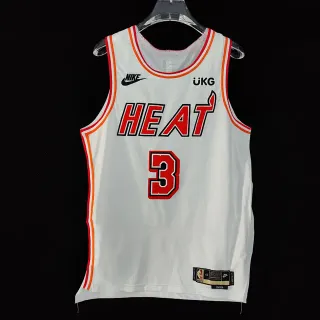 Nike Association Edition White Red Mesh Trim Piping Jersey