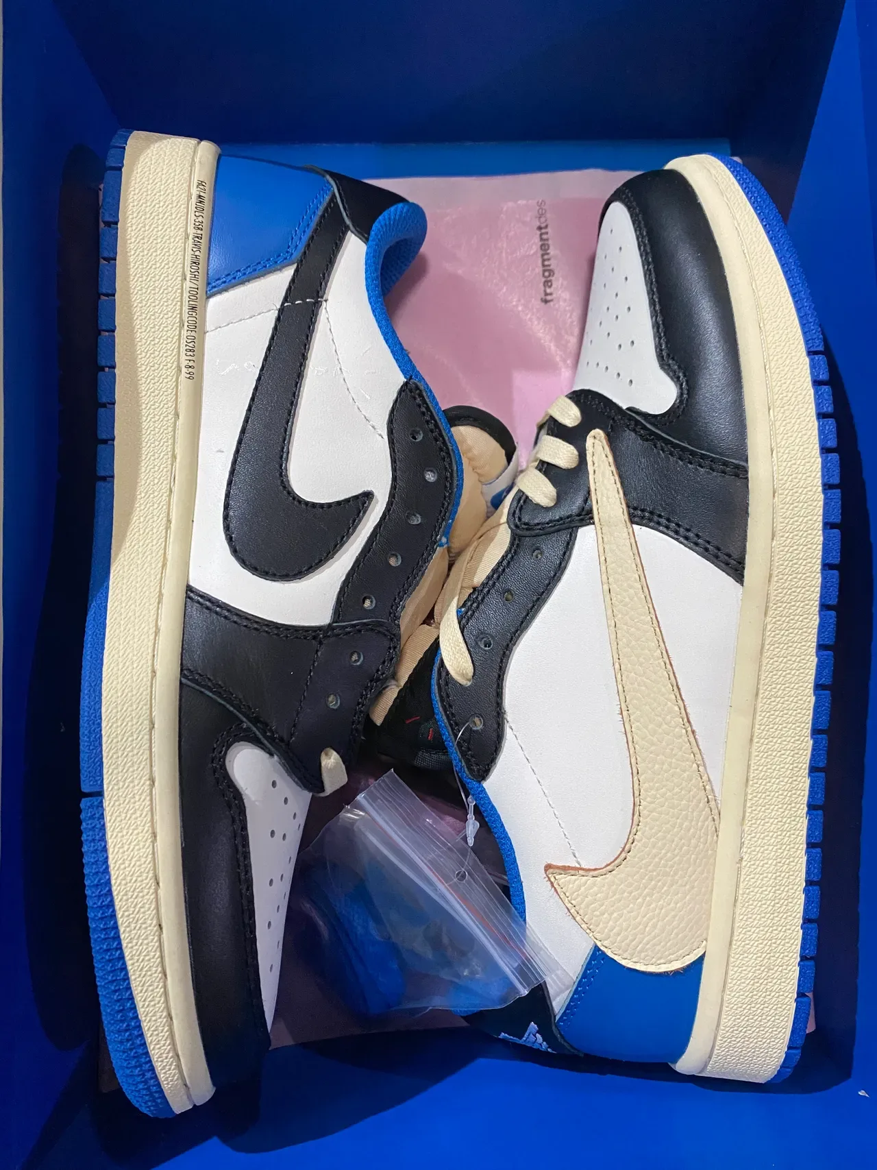 Nike Black Beige Low-Top Layered Leather Sneakers 7