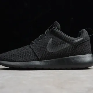 Nike Black Knit Mesh Upper One-Piece Foam Sole Lifestyle Sneakers
