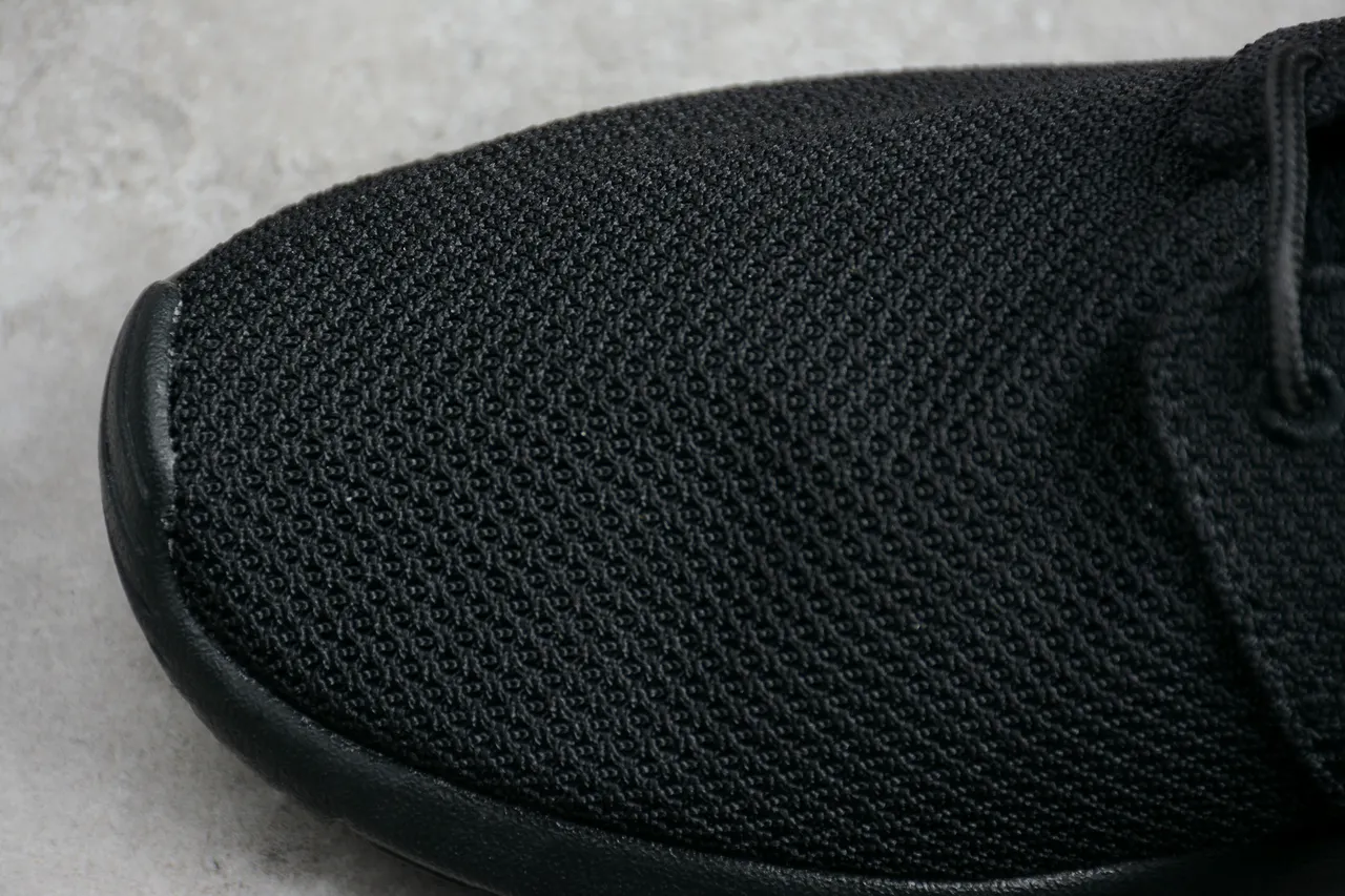Nike Black Knit Mesh Upper One-Piece Foam Sole Lifestyle Sneakers 7