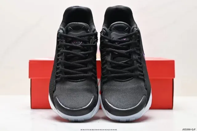 Nike Black Multicolor Mesh Upper Iridescent Swoosh Lifestyle Sneakers 6