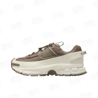 Nike Brown White Chunky Sculpted Midsole Layered Textile Upper Lifestyle Sneakers