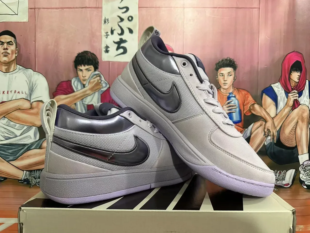 Nike Court Legacy Low Gray Black Textile-Mesh Lifestyle Sneakers 5