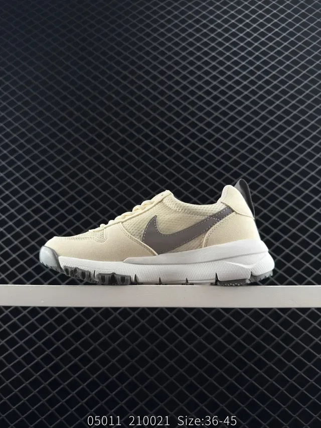Nike Craft M Off-White and Gray Lifestyle Sneakers 6