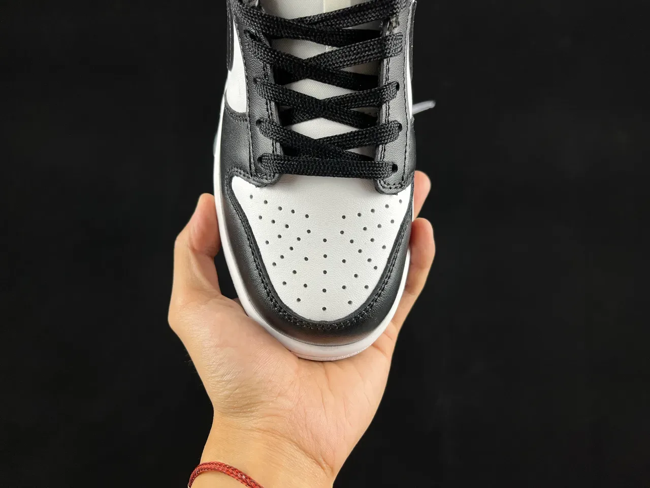 Nike Dunk Low Black White Lifestyle Sneakers 3