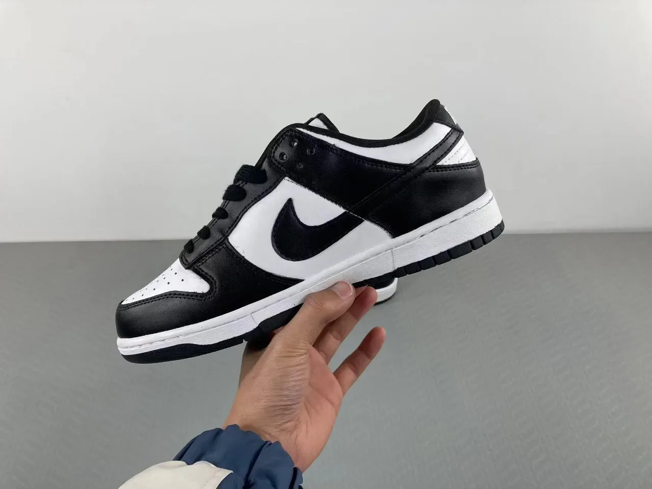 Nike Dunk Low Black White Lifestyle Sneakers 15
