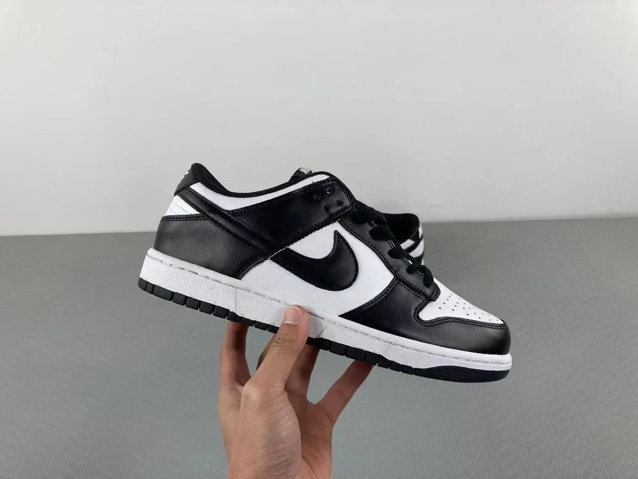 Nike Dunk Low Black White Lifestyle Sneakers 18