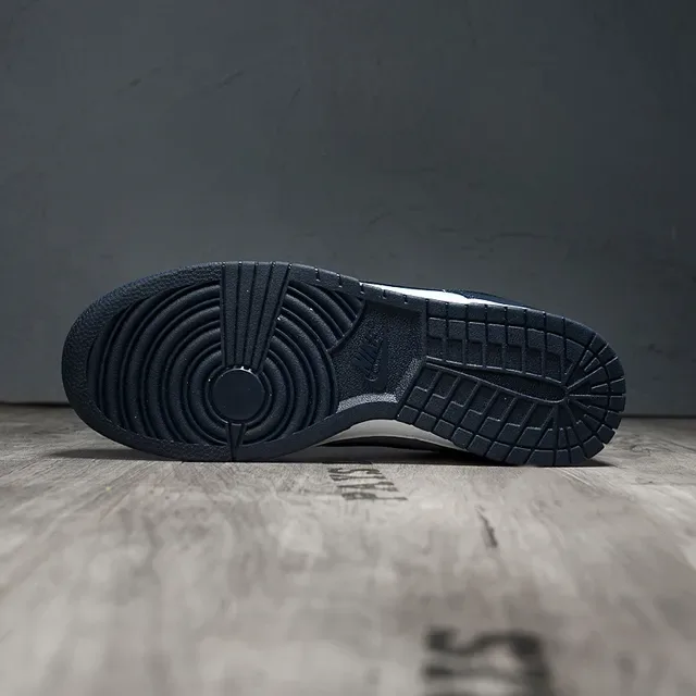 Nike Dunk Low Navy Gray Lifestyle Sneakers 4