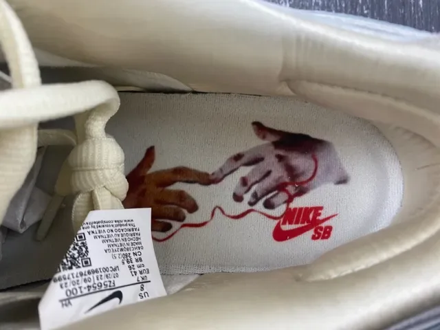 Nike Dunk Low Off-White Beige Lifestyle Sneakers 9