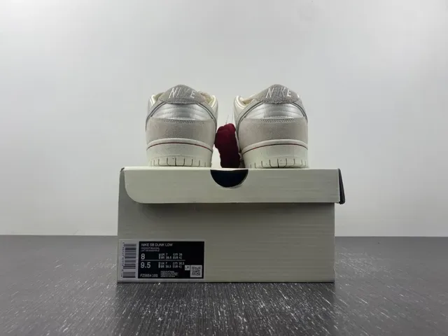 Nike Dunk Low Off-White Beige Lifestyle Sneakers 15
