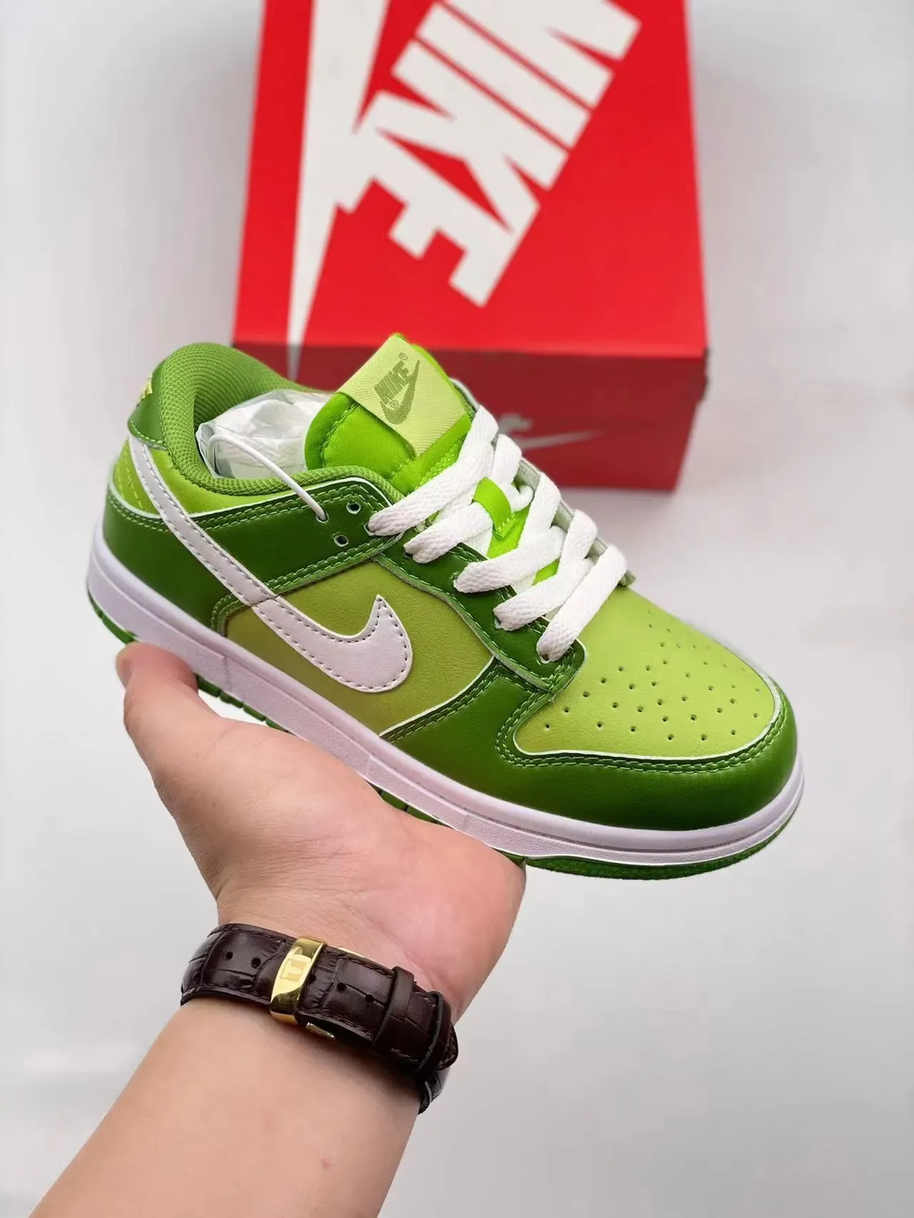 Nike Dunk Low Orange White Lifestyle Sneakers 7