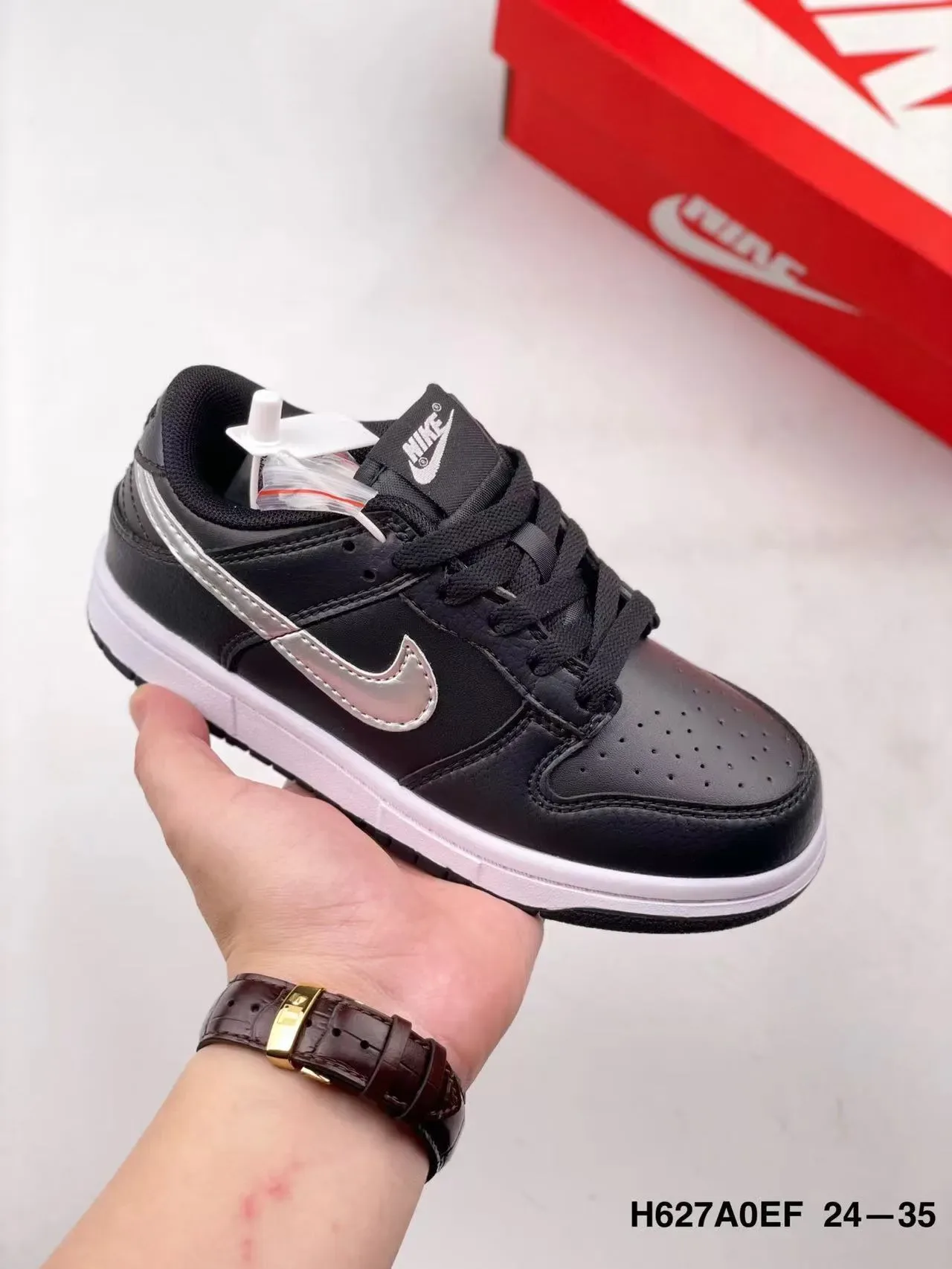 Nike Dunk Low Orange White Lifestyle Sneakers 13