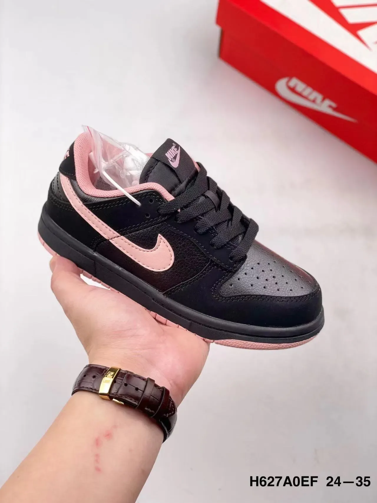Nike Dunk Low Orange White Lifestyle Sneakers 14