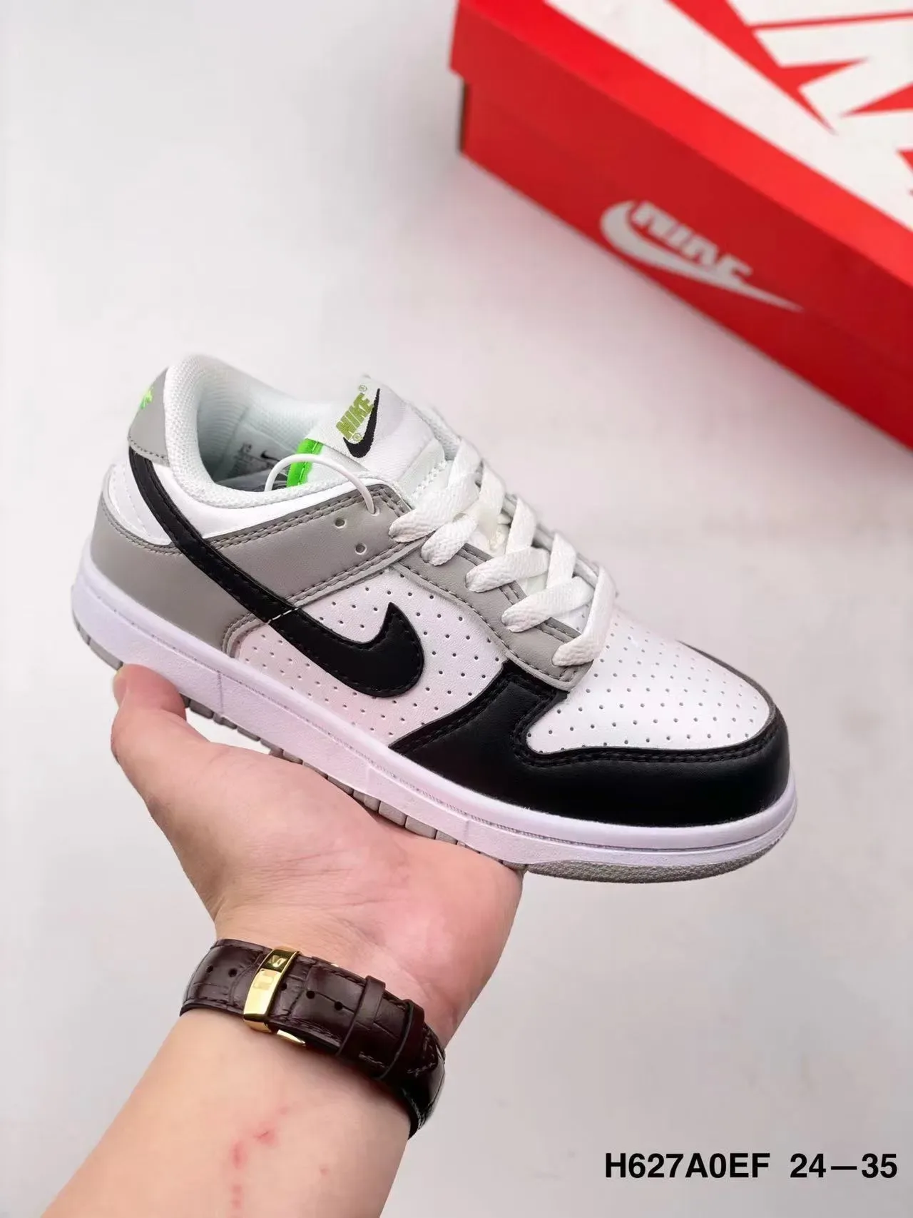Nike Dunk Low Orange White Lifestyle Sneakers 17