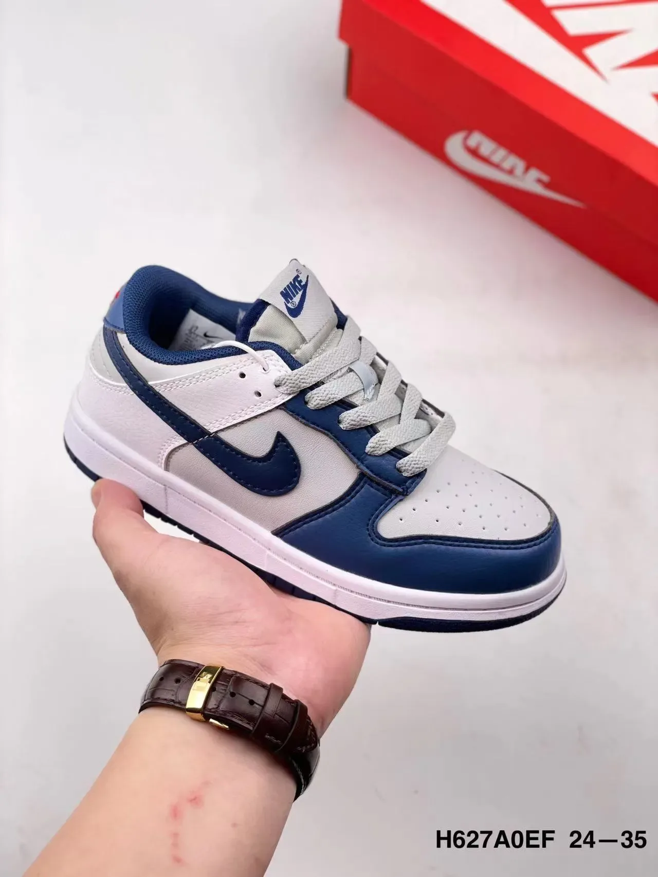 Nike Dunk Low Orange White Lifestyle Sneakers 23