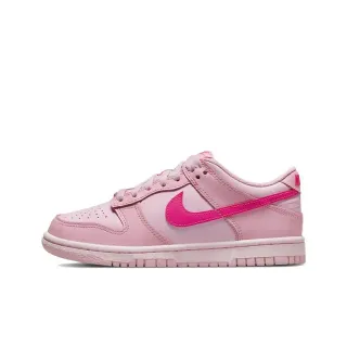Nike Dunk Low গোলাপি এবং হট গোলাপি লাইফস্টাইল স্নিকার্স