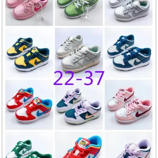 Nike Dunk Low Tênis Lifestyle Infantil Rosa Vermelho Branco