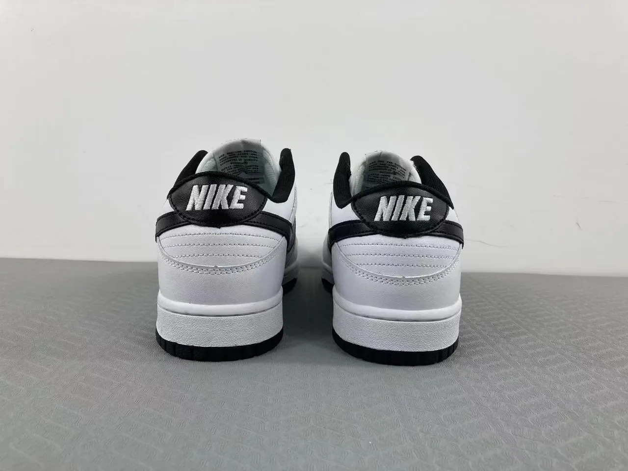 Nike Dunk Low White Black Lifestyle Sneakers 10
