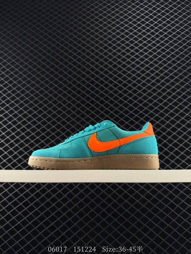 Nike Field General 82 SP Turquoise Orange Gum Lifestyle Sneakers 5