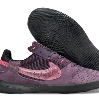 Nike Gato Purple and Pink Indoor Soccer Shoes