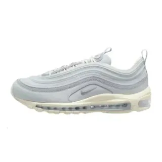 Nike Gray Beige Layered Synthetic Upper Visible Full-Length Air Unit Lifestyle Sneakers