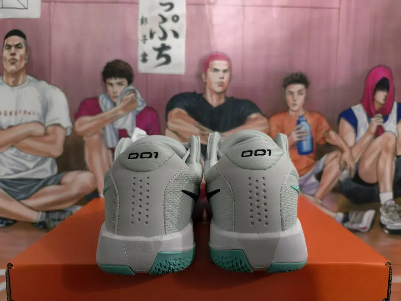 Nike Gray Pink Teal Mesh Upper Color-Blocked Outsole Lifestyle Sneakers 5
