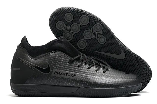 Nike Vert Bleu Tricoté Supérieur Collet à Chaussette Chaussures de Football Indoor 9