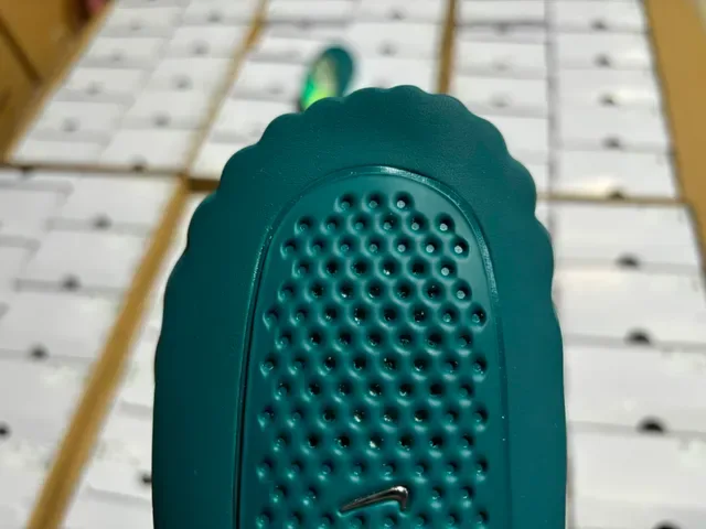 Nike Green Yellow Slip-On Silhouette Perforated Synthetic Upper Sneakers 6
