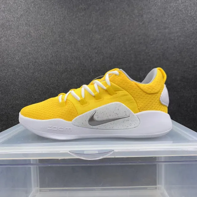 Nike Hyperdunk X Low Yellow White Mesh Upper Basketball Shoes 2