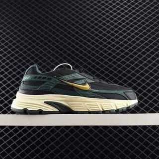 Nike Initiator أخضر داكن أسود ذهبي حذاء رياضي سميك