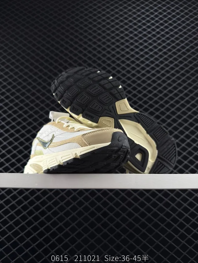Nike Initiator Dark Green Black Gold Chunky Sneakers 4