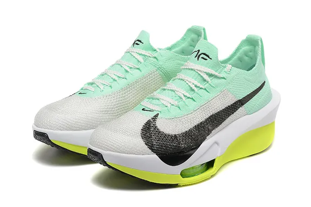 Nike Invincible Run Mint Green White Neon Lime Running Shoes 4