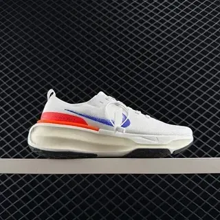 Nike Invisible Run 3 सफेद नारंगी नीला लाइफस्टाइल स्नीकर