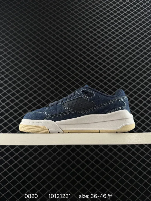 Nike Jordan Flight Court ATE Denim Blue Lifestyle Sneakers 5