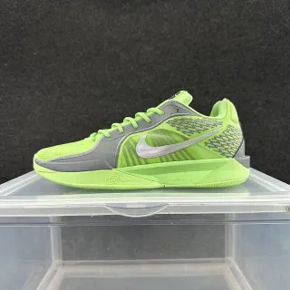 Nike Kobe 4 Green Gray Low-Cut Mesh-and-Synthetic Cage Upper Basketball Shoes