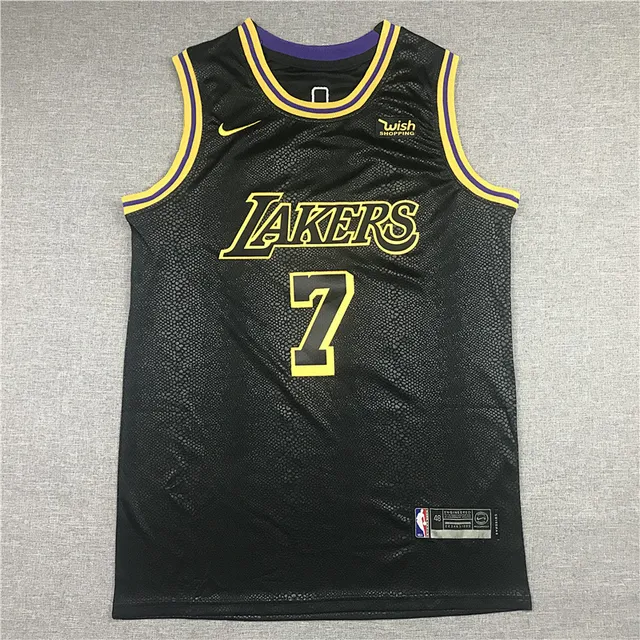 Nike Lakers City Edition Black Serpent Texture Jersey 2